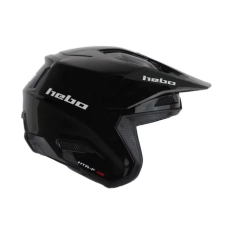 Hebo Trialhjelm -  ZONE PRO MONOCOLOR - Sort